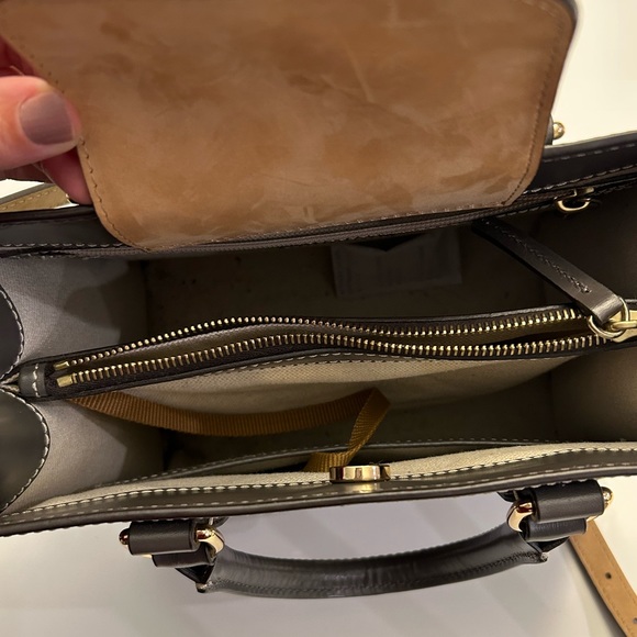 Dooney & Bourke Jayne Satchel- Gray - Picture 6 of 9